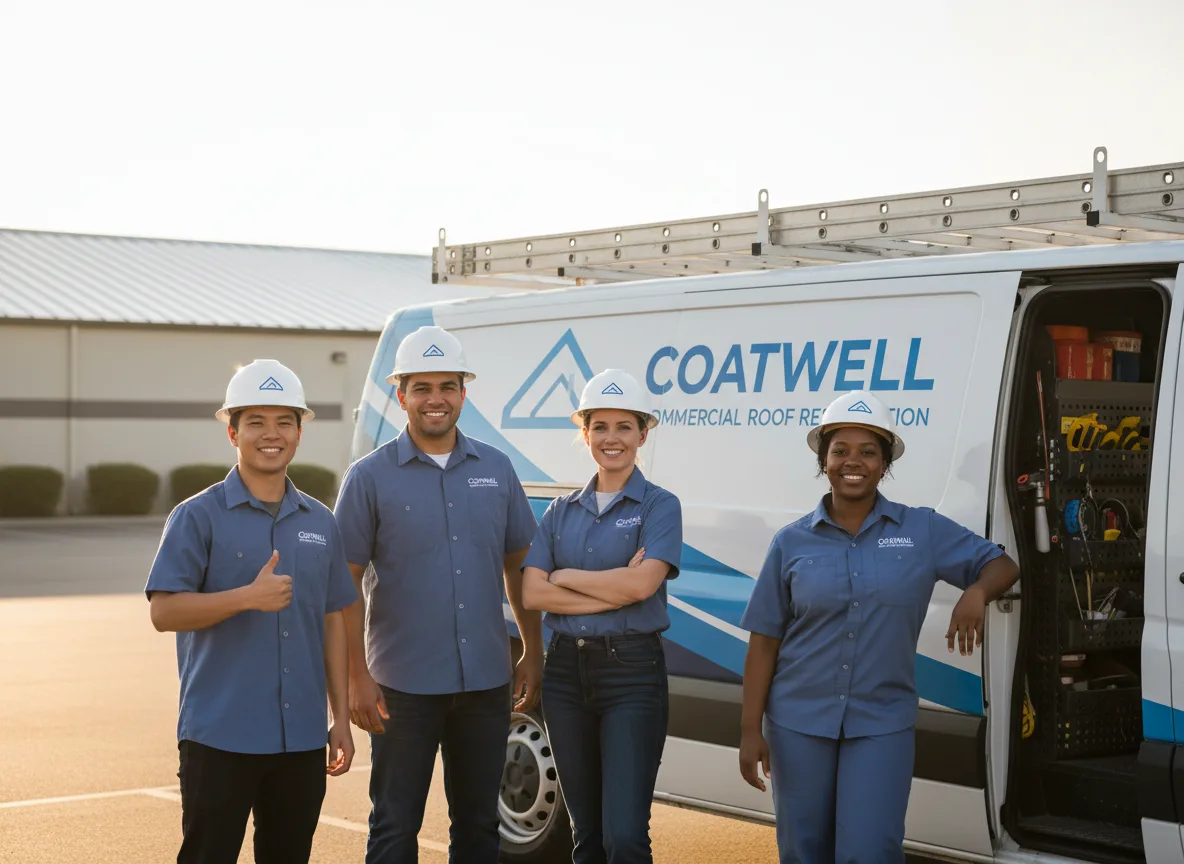 Commercial roof coating company in Springport, MI